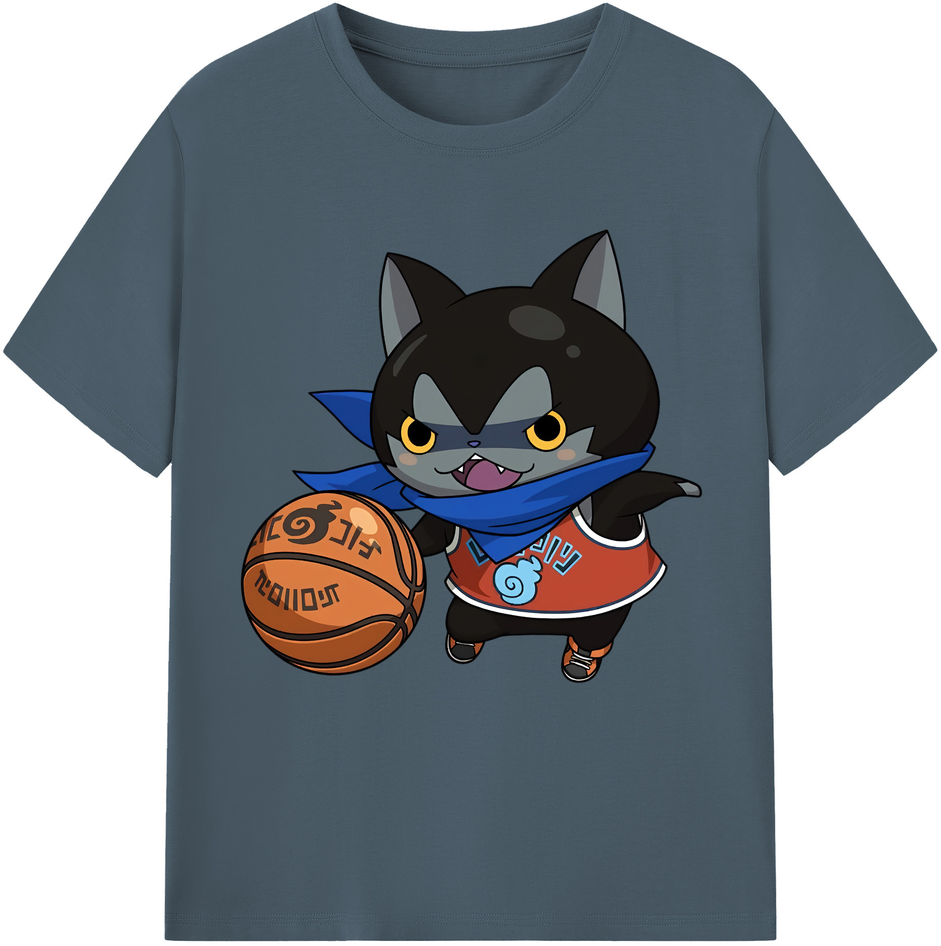 （画像用） 妖怪ウォッチ Yo-kai Watch 綿100％半袖Tシャツ（フロントプリント）